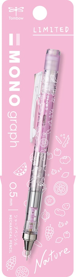 Porte-mine Tombow - Mono graph - 0,5 mm - Rose clair