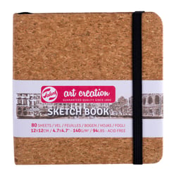 Carnet de croquis Talents Art Creation -  Liège - 12 x 12 cm - 80 feuilles