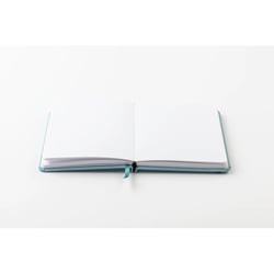 Carnet Sketchbook - Bleu pâle - 14 x 14 cm - 80 feuilles