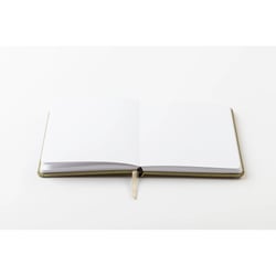 Carnet Sketchbook - Kaki - 14 x 14 cm - 80 feuilles