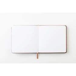 Carnet Sketchbook - Brun - 14 x 14 cm - 80 feuilles