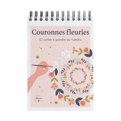 Peinture au numéro : couronnes fleuries - Maison Joliette