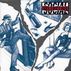 Social Distortion / Edition Limitee Couleur Rouge Translucide Noir Et Blanc Marbre
