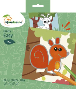 Graffy easy : animaux de la forêt - Avenue Mandarine