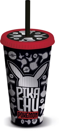 Tumbler en métal avec paille - Stor - Pokémon - 790 ml