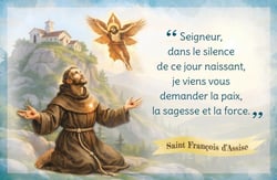 Carte prière Saint François d'Assise 02P (par 20)