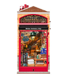 Maquette DIY Book Nook - Wisdom Stationery Shop - Rolife