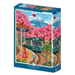 Puzzle 500 pièces - Fuji Blossom - Pieces & Peace