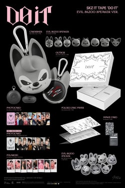 Skz It Tape [Do It] (Evil Skzoo Speaker Ver.) (Wolf Chan. Leebit. Dwaekki. Jiniret. Han Quokka. Bbokari. Puppym. Foxi.Ny Ver.)