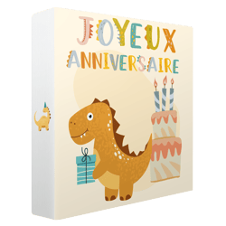 Album photos Ceanothe - 11,5 x 11,5 cm - 200 vues - Dinosaure