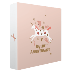 Album photos Ceanothe - 11,5 x 11,5 cm - 200 vues - Licorne
