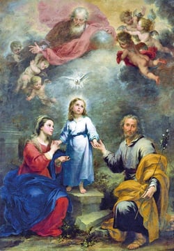 Lot de 20 images prière -  Je Crois En Dieu : Le Credo, prière enluminure