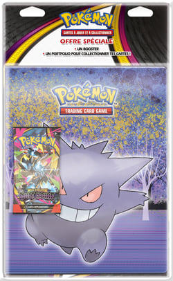 Portfolio + booster Pokémon Méga-Evolutions : Nuit Noire
