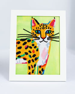 Coffret Diamond painting Diamond Dotz - Le tigre