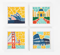 Kit Diamond painting Diamond Dotz - Mini Dotz - Monuments de distinction