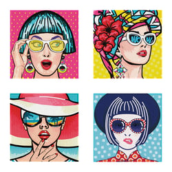 Kit Diamond painting Diamond Dotz - Mini Dotz - Les femmes modernes