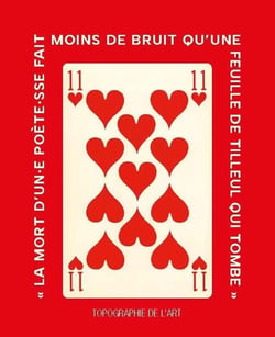 La mort d'un.e poète.sse fait moins de bruit qu'une feuille qui tombe