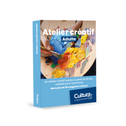 Coffret cadeau Cultura - Atelier créatif pour adulte