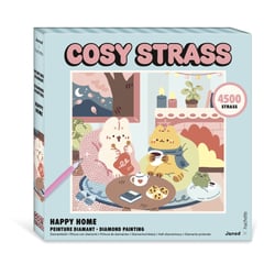 Diamond painting Cosy Strass : happy home - Janod