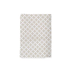 Tissus japonais Sevenberry - 50 x 55 cm - Floral écru doré