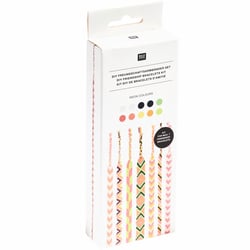 Kit DIY de Bracelets d’amitié - Rico Design - Neon Colours