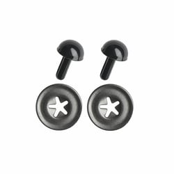 Lot de 2 yeux de sécurité Rico Design - 6 mm