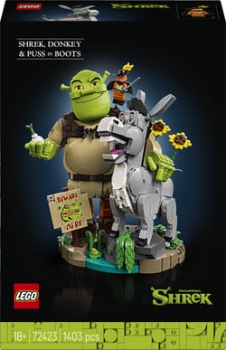 LEGO® 72423 - Shrek, l’Âne et le Chat Potté - LEGO® Shrek™