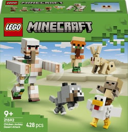 LEGO® 21592 - L’Attaque du désert du poulet chevauché - LEGO® Minecraft™