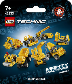 LEGO® 42233 -  Boîte mystère : Machines puissantes - LEGO® Technic - Modèle aléatoire - Produit vendu à l'unité