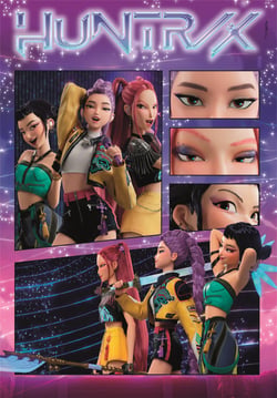 Puzzle 1000 pièces - K-Pop Demon Hunters - Clementoni
