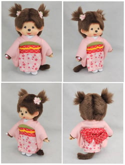 Monchhichi kimono rose - Bandai