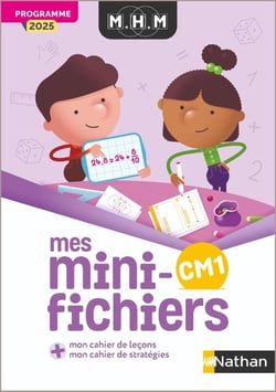 MHM - La Méthode Heuristique de Mathématiques : CM1 - Mes mini-fichiers + Mon cahier de leçons + Mon cahier de stratégies