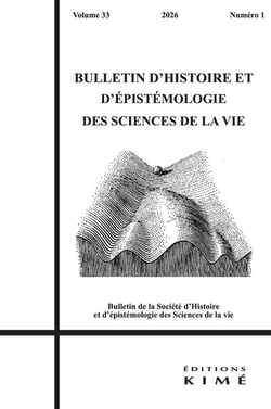 BULLETIN D'HISTOIRE ET D'EPISTEMOLOGIE DES SCIENCES DE LA VIE n.33/1 : Postgénomique : une révolution environnementale en question