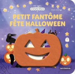 Petit Fantôme fête Halloween : Livre à flaps en feutrine