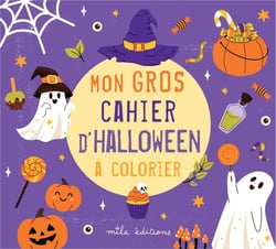 Mon gros cahier d'Halloween à colorier