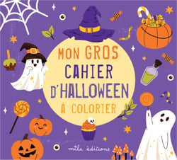 Mon gros cahier d'Halloween à colorier