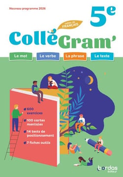 ColléGram' : Français - 5e - Cahier de l'élève (édition 2026)