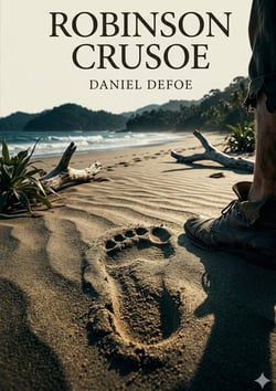 The Life and Adventures of Robinson Crusoe : by Daniel Defoe