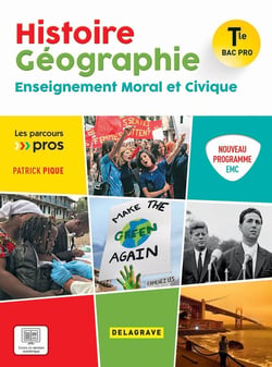 Les Parcours Pros - Histoire Géographie EMC Tle Bac Pro (2026) - Pochette élève