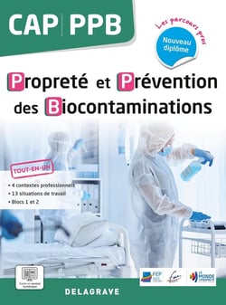 Les Parcours Pros - Propreté et Prévention des Biocontaminations (PPB) CAP (2026) - Pochette élève