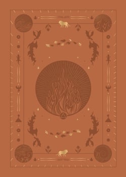 Grimoire vierge feu