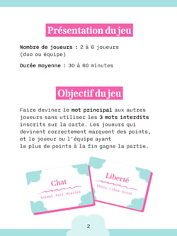 Boîte à questions - Mots interdits