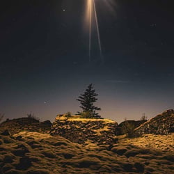 The Second Coming Was a Moonrise