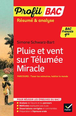 Profil bac : Résumé & analyse - Pluie et vent sur Télumée Miracle