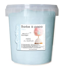 Pot barbe à papa Scrapcooking - Bleu - 35g 