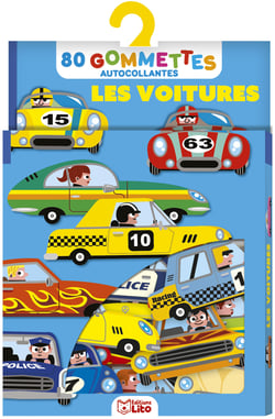 GOMMETTES LITO LES VOITURES