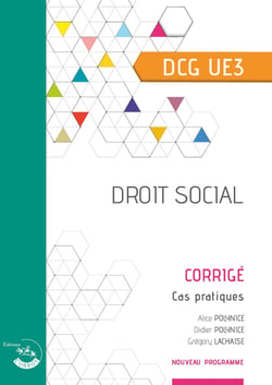 UE3- Droit Social - Corrigé