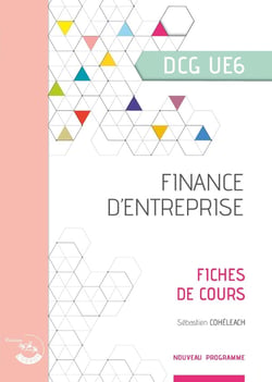 UE6- Finance d'entreprise - Fiches de cours