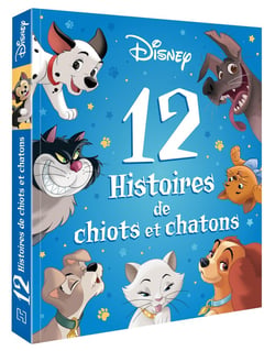 12 histoires de chiots et chatons