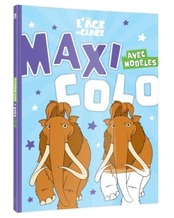 L'ÂGE DE GLACE - Maxi Colo avec modèles - Disney